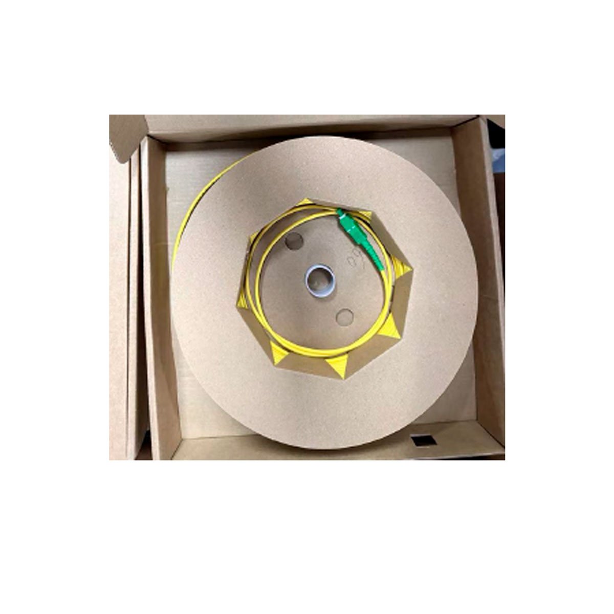 Pigtail FTTH SM simplex, SC/APC, G.657A2, LSZH Dca, 60mts. Interior - Imagen 2