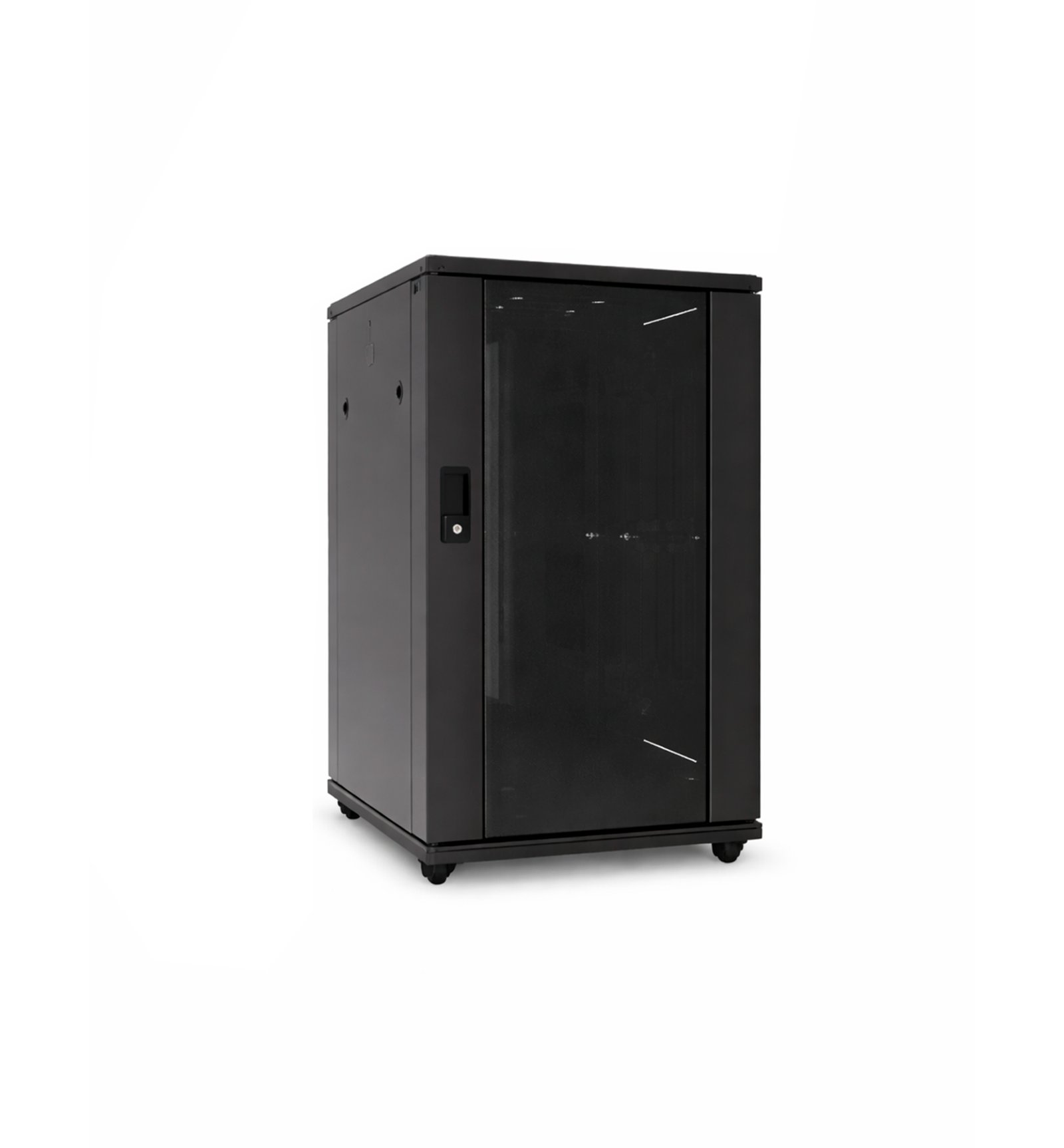 Rack 19" de Mural/Suelo, 18U, F600mm, Montado