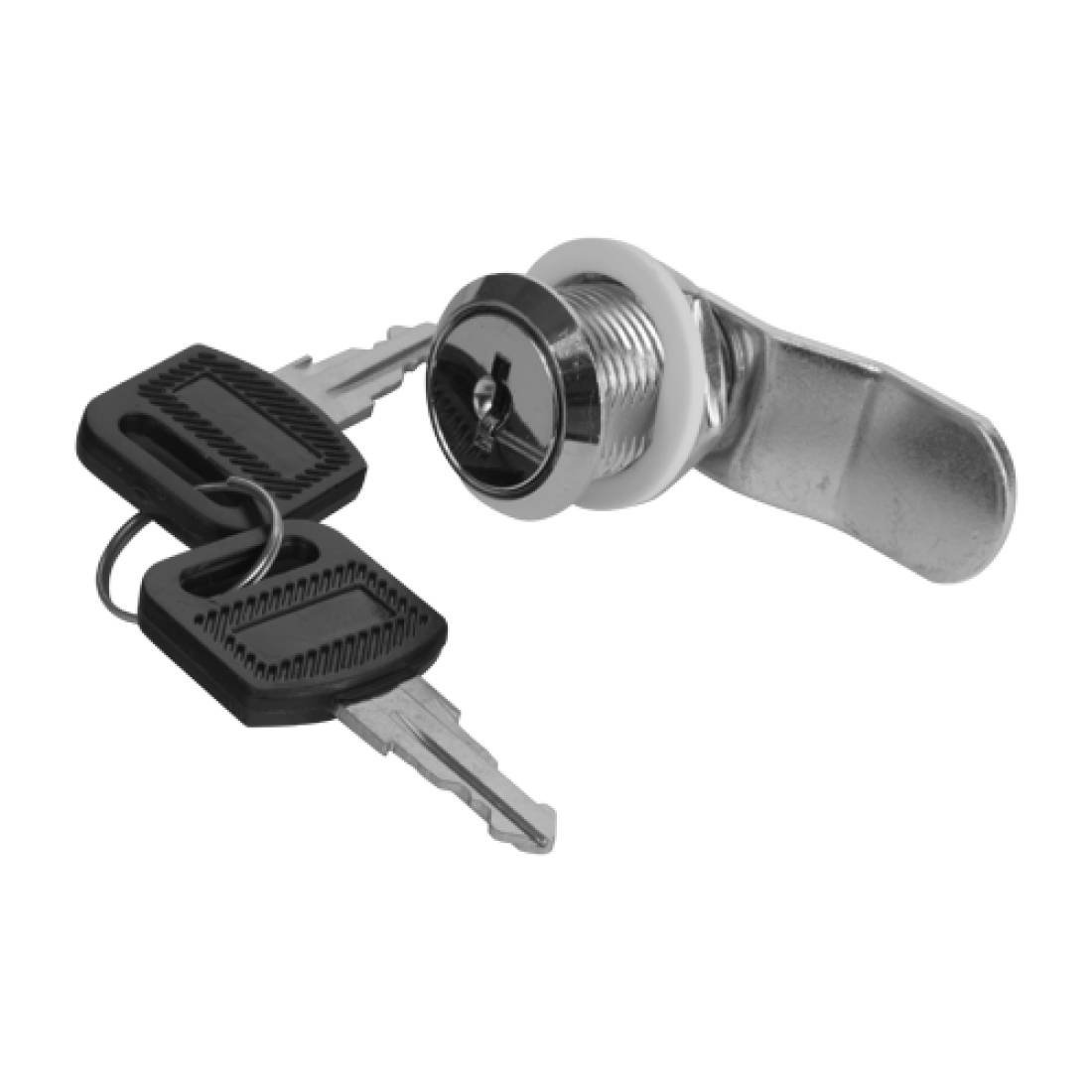 Cerradura de seguridad para racks Kelvo con maneta para apertura de puerta